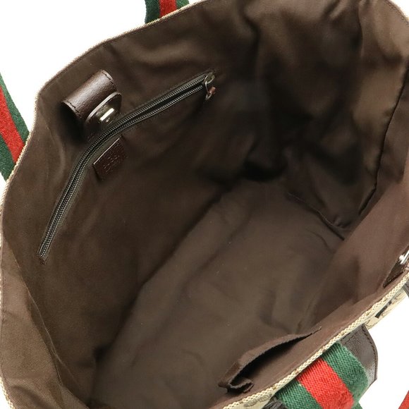 GUCCI Authentic Leather Shoulder Bag - Picture 6 of 9